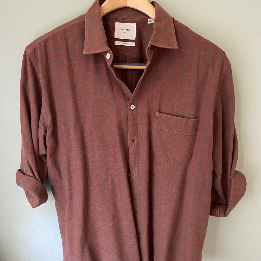 Billy Reid L/S, medium, standard fit